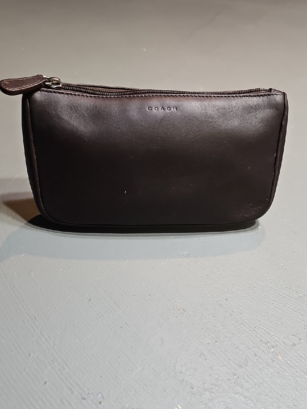 Coach 6925 Bags Vintage  Mahogany Leather Bag Cosmetic Pouch Chubby Case